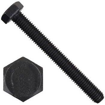 Болт шестигранный М10х25 DIN 933 класс прочности 12.9